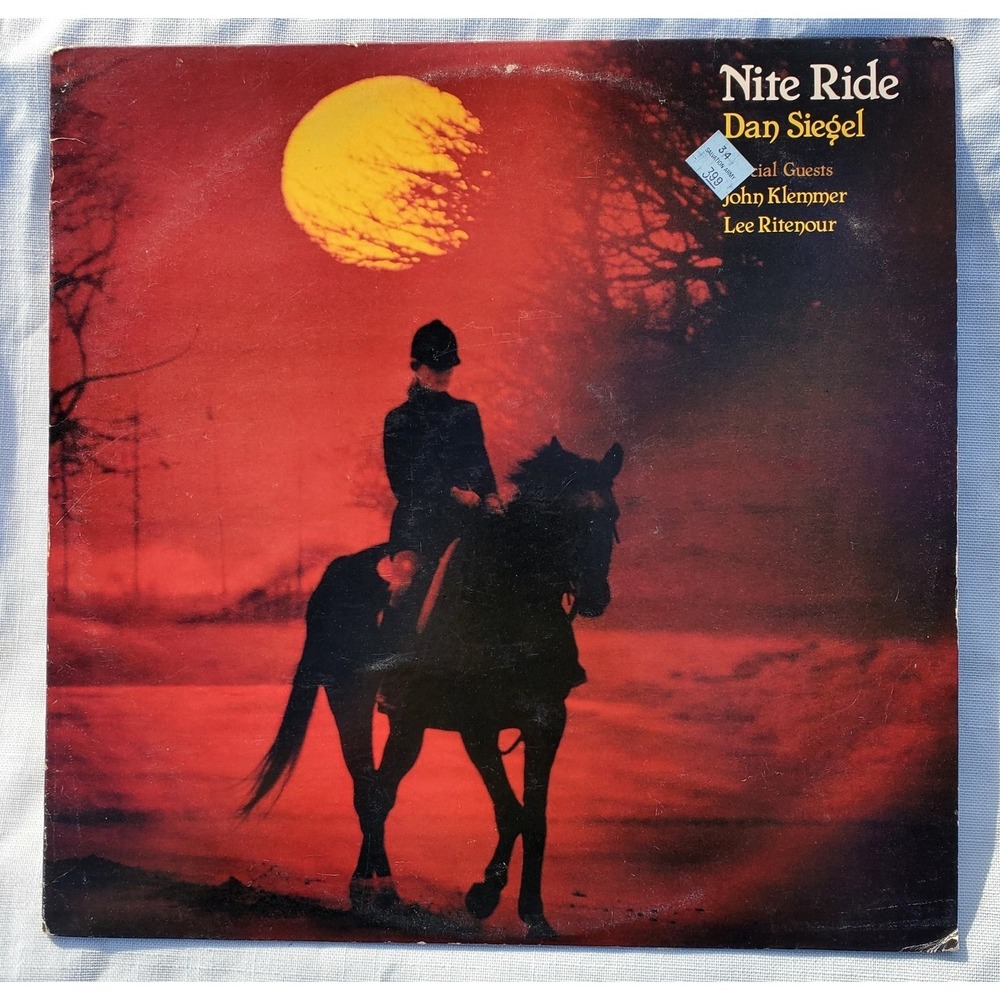 Dan Siegel – Nite Ride LP 1980 Inner City IC 1046 Jazz Fusion Vinyl Record - VTG